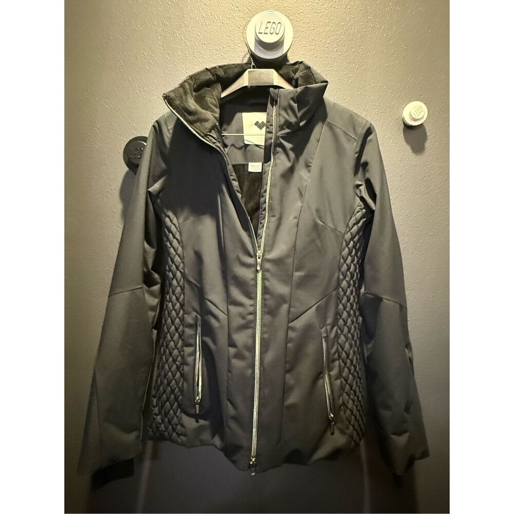 Obermeyer black Insulated Ski Jacket | Women’s 8 | Hooded & Quilted